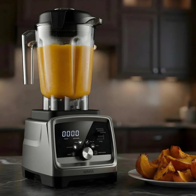 Licuadora Profesional AUMAX FORZA GRIS PLATA HS-228C 1600 WATTS