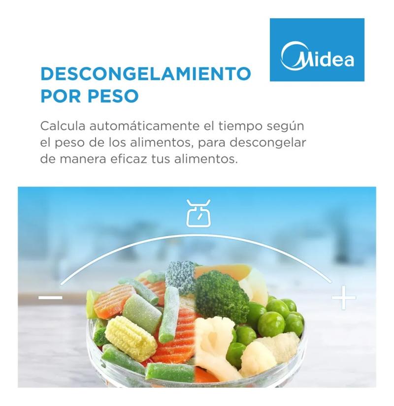 Microondas Midea Mw-dn120war1 20 Lts Digital Blanco 700W