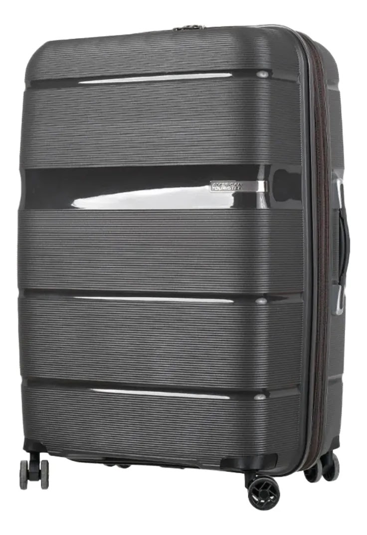 Valija American Tourister Linex Grande Expandible Gris Oscuro