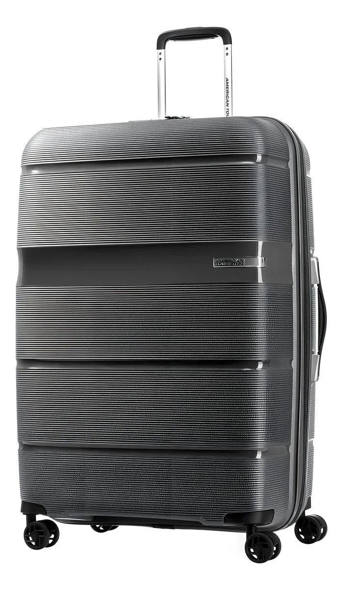 Valija American Tourister Linex Grande Expandible Gris Oscuro