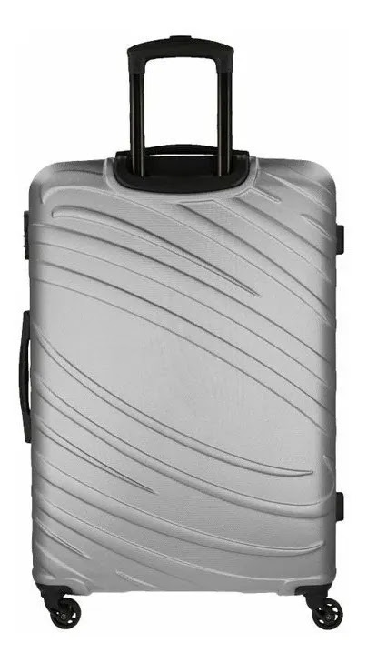 Valija American Tourister Rigida Tesa Mediana 76 Lts SILVER