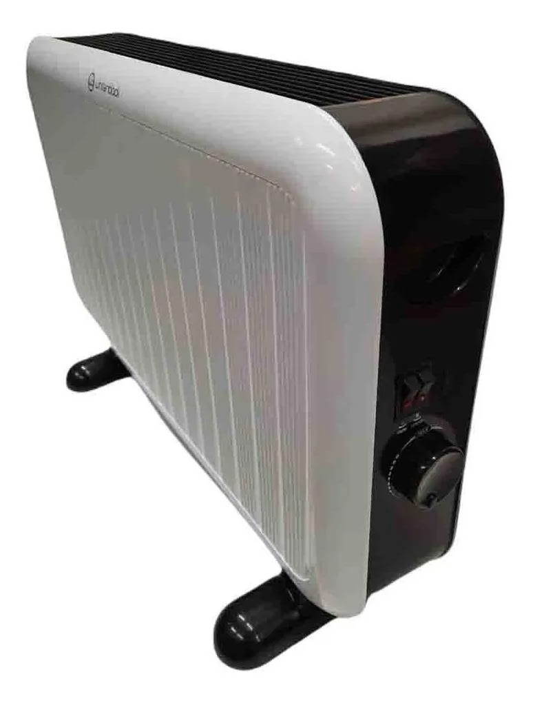 Convector Natural Whitenblack Cnwb01 2000 Watts Termostato