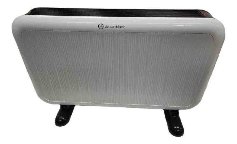 Convector Natural Whitenblack Cnwb01 2000 Watts Termostato