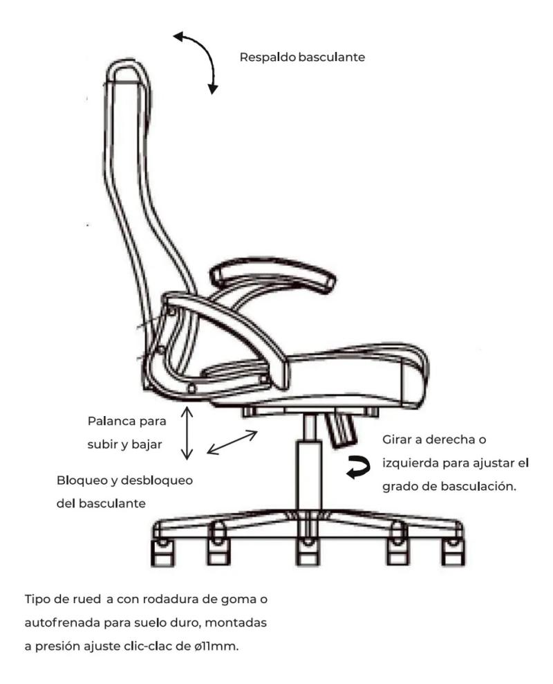 Silla De Escritorio Lüsqtoff Sgl100-9 Gamer Ergonómica Negra Y Naranja Con Tapizado De Cuero Sintético