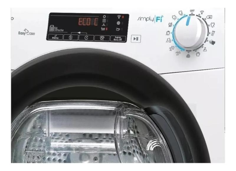 Secarropas Candy Csoc9tbe-12 9kg Wifi Bluetooth Color Blanco