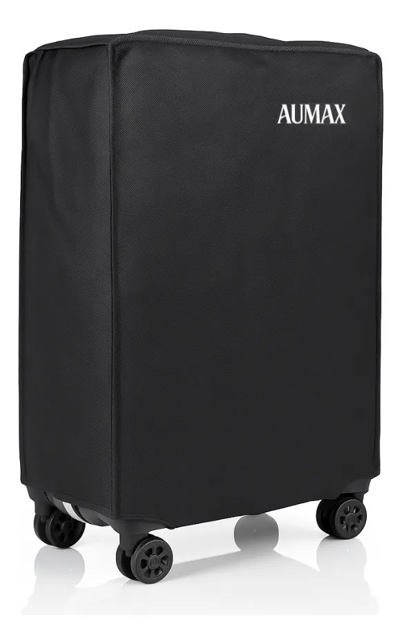 Valija Aumax Magna Black Silver Grande 28 Marco Aluminio 76x51x32 Cm Tsa