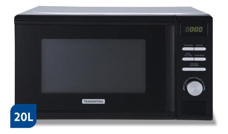 Microondas Digital Tramontina Glass Cook 20 Litros PIH049516
