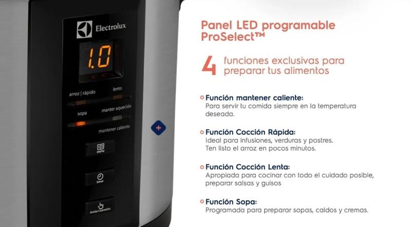 Olla Multifunción Eléctrica Electrolux Ecc20 630w