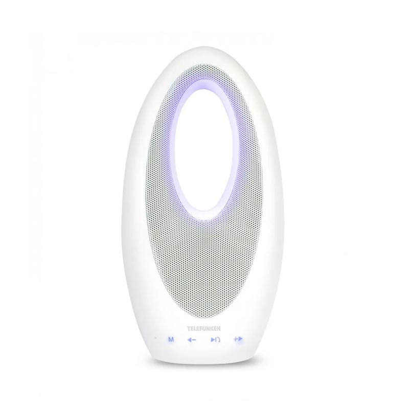 Parlante Bluetooth Telefunken Style Color Blanco