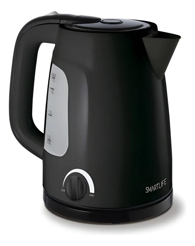 Pava Jarra Electrica SmartLife 1,7 L Blanca Negra Matera