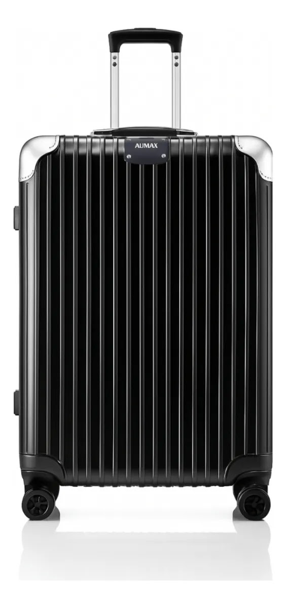 Valija Aumax Magna Red Silver Grande 28 Marco Aluminio 76x51x32 Cm Tsa