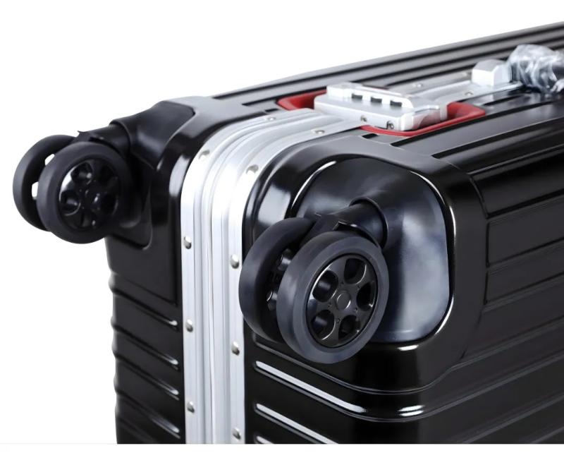 Valija Aumax Magna Red Silver Grande 28 Marco Aluminio 76x51x32 Cm Tsa