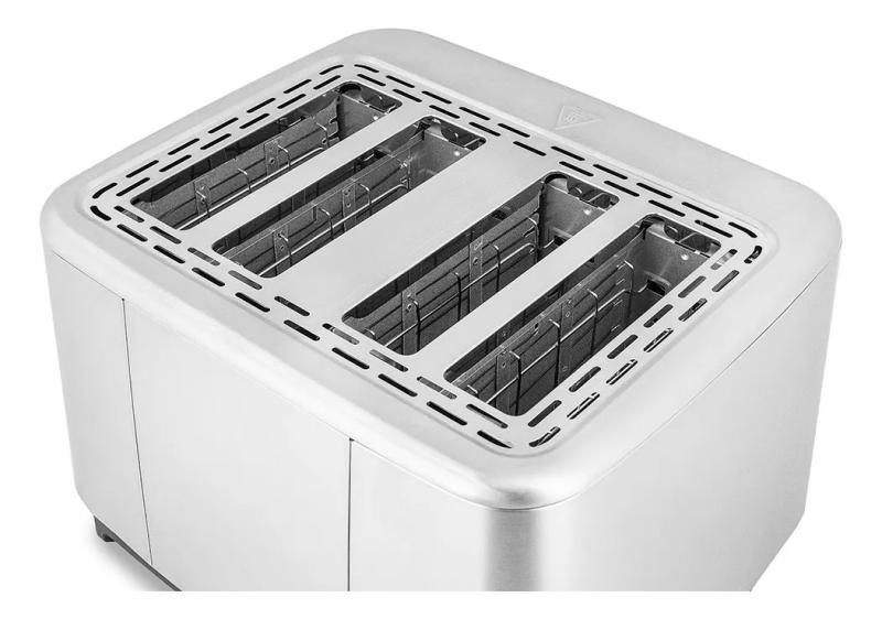 Tostadora Atma To9000ip 4 Panes 1850 Watts Acero