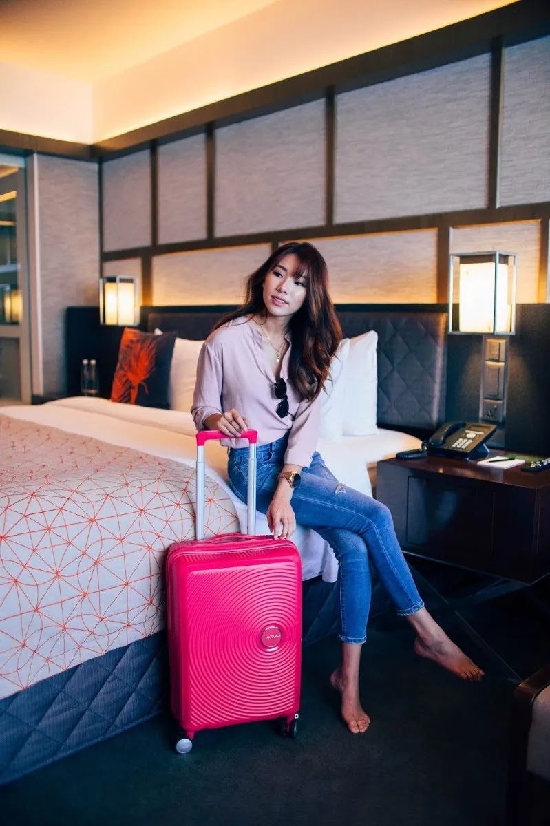 Valija American Tourister Curio Rigida Grande By Samsonite PINK