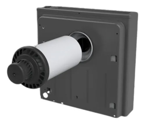 Calefactor Uniqo 5500 Calorias Tiro Balanceado By Coppens - Grafito