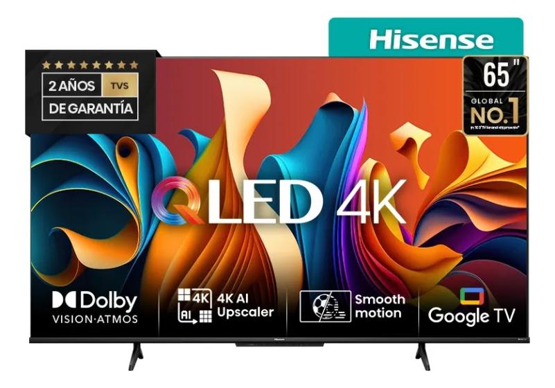 Smart Tv Qled Hisense 65q6n Pantalla 65  Pulgadas Google Tv