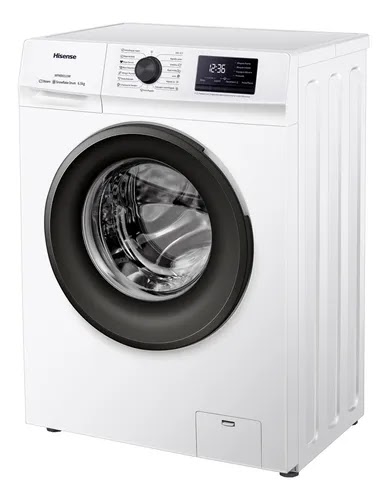 Lavarropas Hisense Wfmb6510wu Automático Carga Frontal 6.5kg 15 Programas