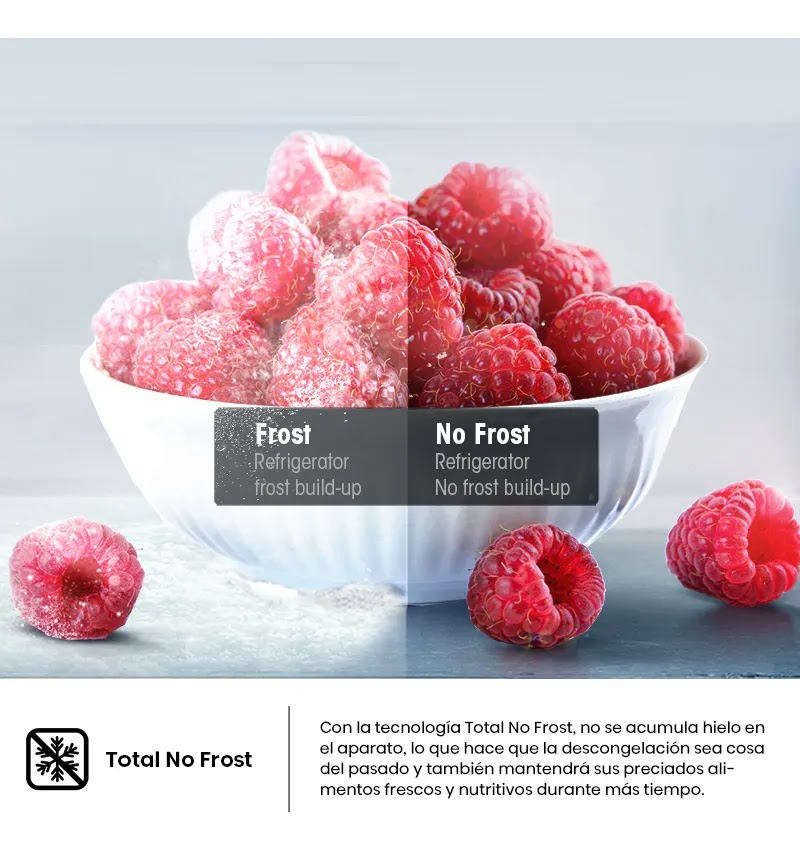 Heladera Side By Side Hisense Rs3n428nad No Frost 468 Litros Gris