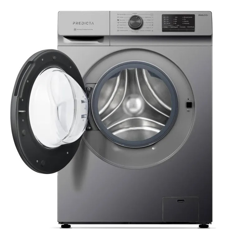Lavarropas Philco Predicta Phlf6510p2 6,5 Kg 1000 Rpm Gris