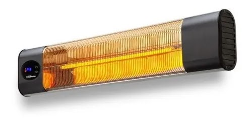 Calefactor Exterior Liliana 3 En 1 Ccp2203 Carbono 2200w