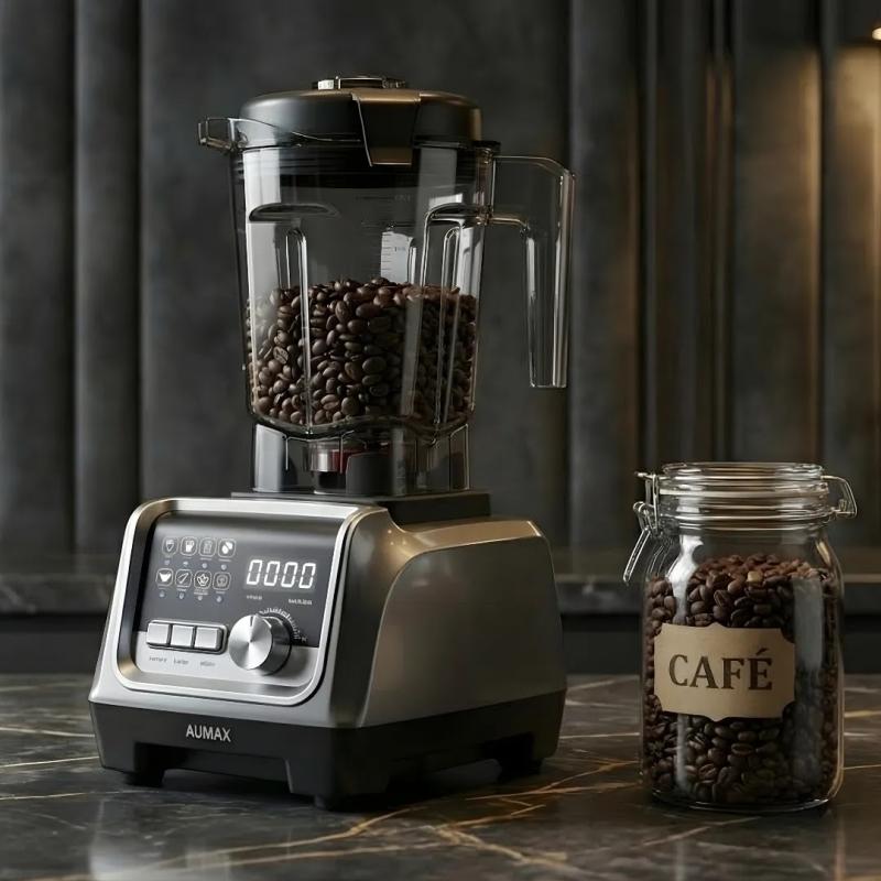 Licuadora Profesional AUMAX INFINITA SILVER HS-206C 1600 WATTS