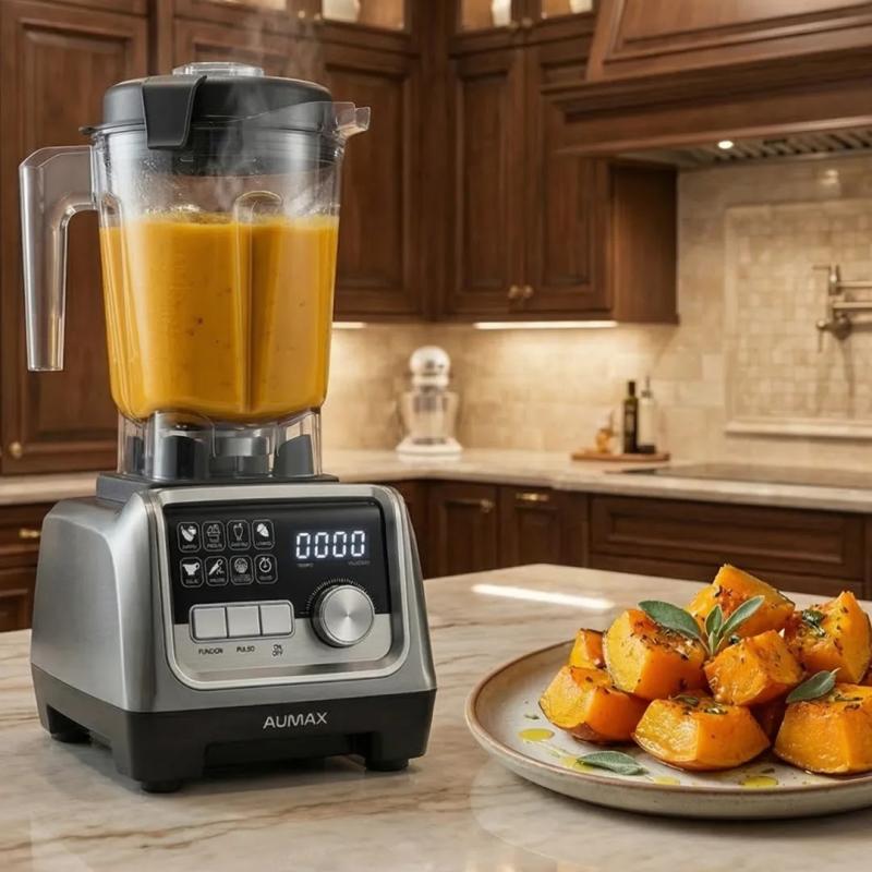 Licuadora Profesional AUMAX INFINITA SILVER HS-206C 1600 WATTS