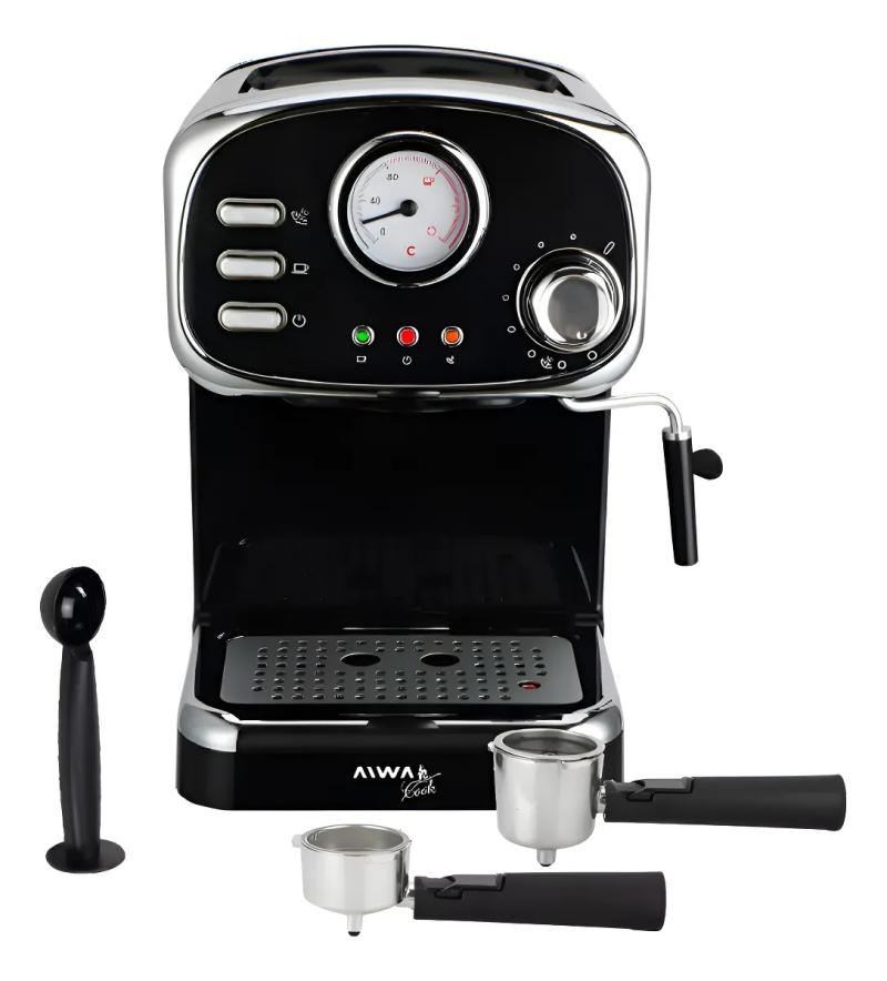 Cafetera Espresso Vintage Aiwa Cook AWK-CE200N
