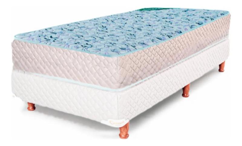 Sommier Y Colchón Cannon Princess 1 1/2 Plaza 190x100 Espuma