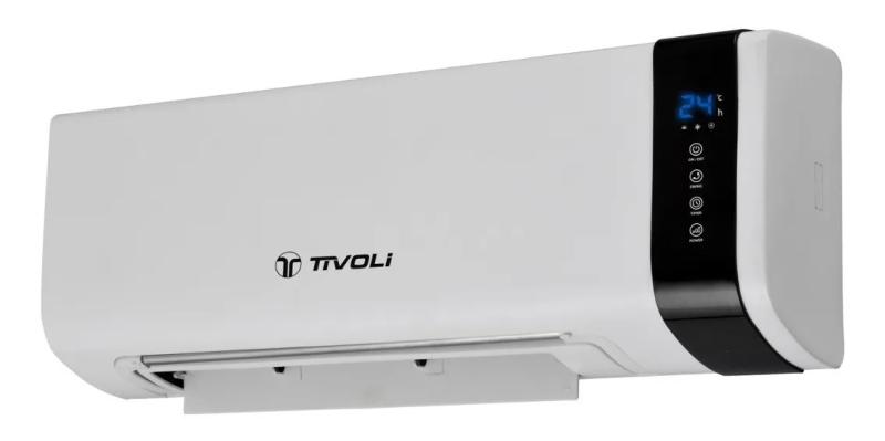 Caloventor Eléctrico Pared Tender Control Tivoli 2000w Color Blanco
