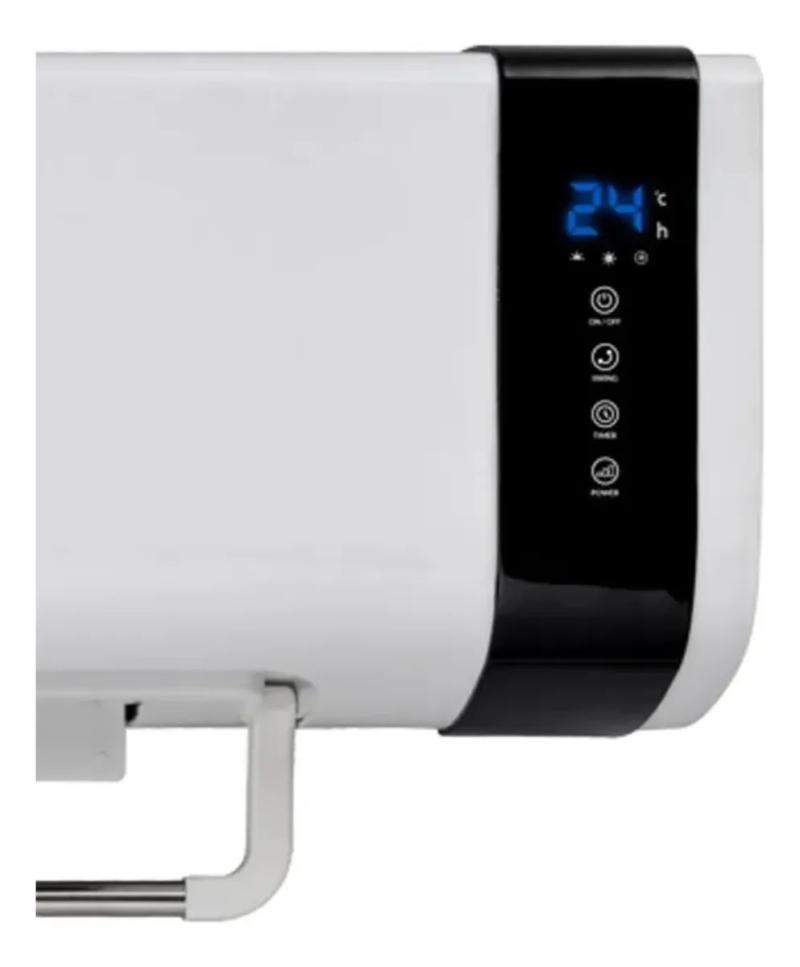 Caloventor Eléctrico Pared Tender Control Tivoli 2000w Color Blanco