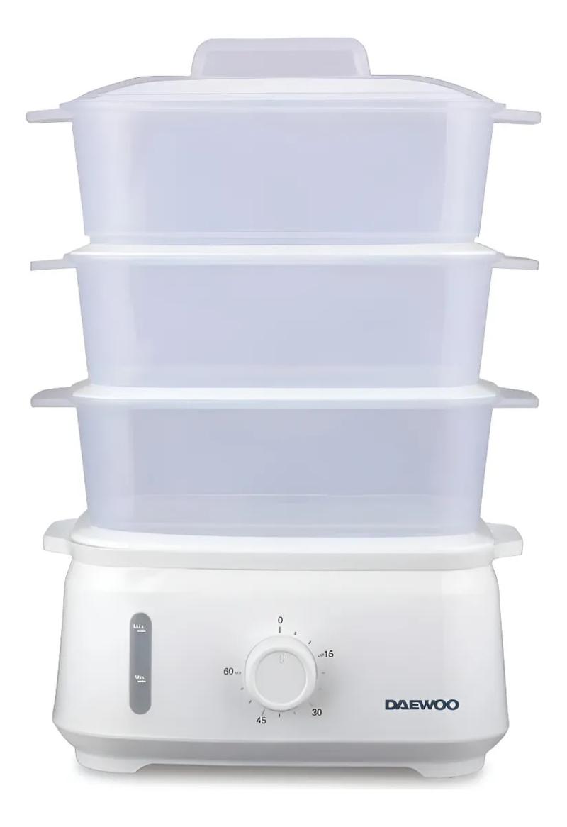 Vaporera Daewoo Fs7216 Con 3 Bandejas Y Timer