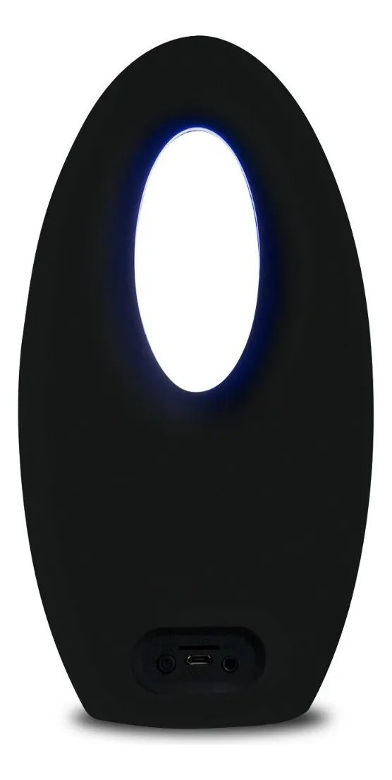 Parlante Bluetooth Telefunken Style Microsd Aux Deco Tws NEGRO