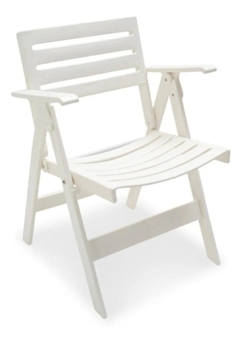 Sillón Delta Plegable Plásticos Munro Apoyabrazos