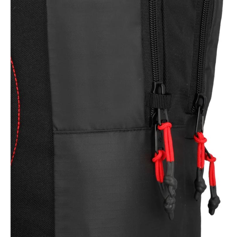 Mochila Xtrem Para Notebook 16  Redwood Negra/roja 28 Litros