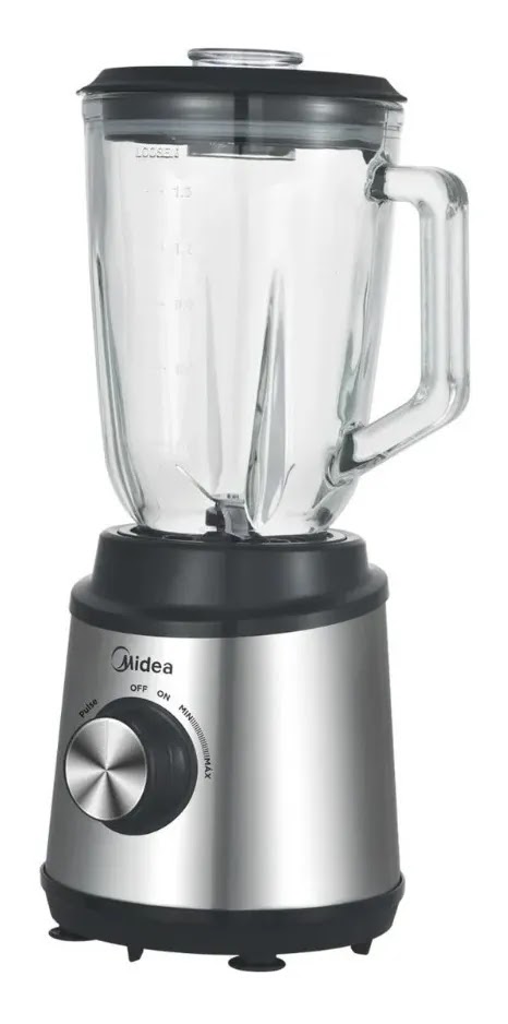 Licuadora Midea TB-M115XAR1 Con Jarra De Vidrio 1,5 L. 800w