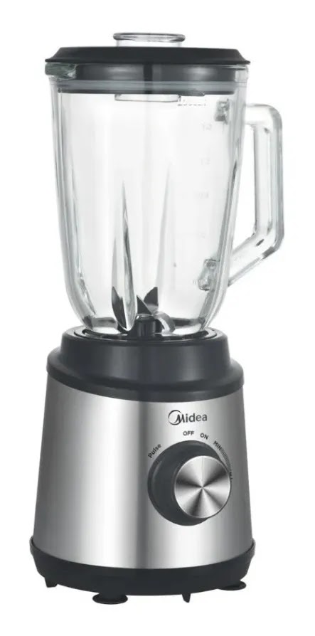 Licuadora Midea TB-M115XAR1 Con Jarra De Vidrio 1,5 L. 800w