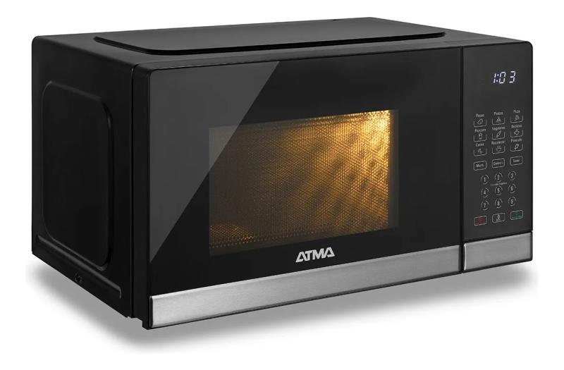 Microondas Digital Atma Watdb20ucp 20l 700w NEGRO