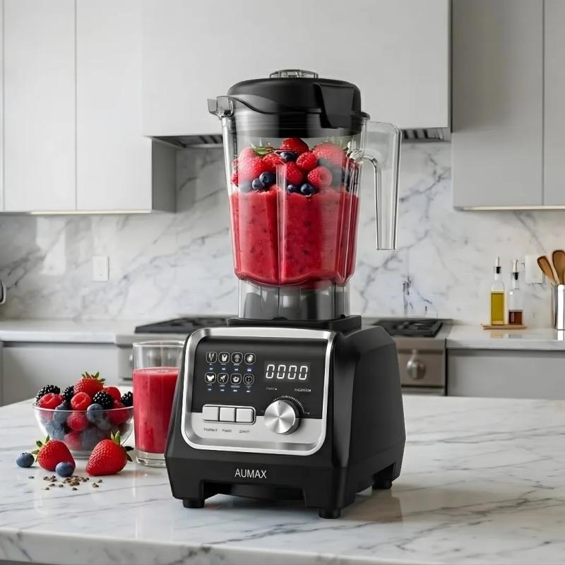 Licuadora Profesional AUMAX INFINITA BLACK HS-206C 1600 WATTS