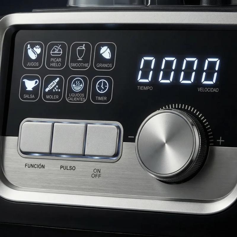 Licuadora Profesional AUMAX INFINITA BLACK HS-206C 1600 WATTS