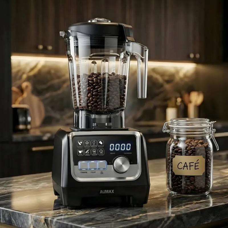 Licuadora Profesional AUMAX INFINITA BLACK HS-206C 1600 WATTS