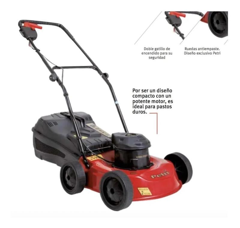 Cortadora De Cesped Petri COUNTRY 2 Hp 2 Alturas Carcasa Metalica 3005073