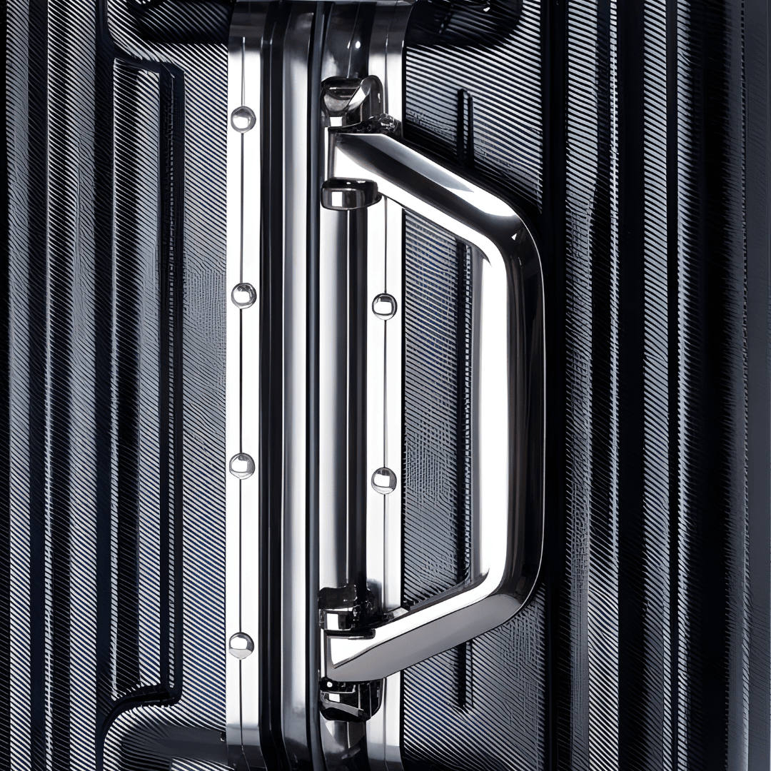 VALIJA LUXOR BLACK / GUNMETAL CABINA 20" ABS+PC-4013G TSA AU-MAX