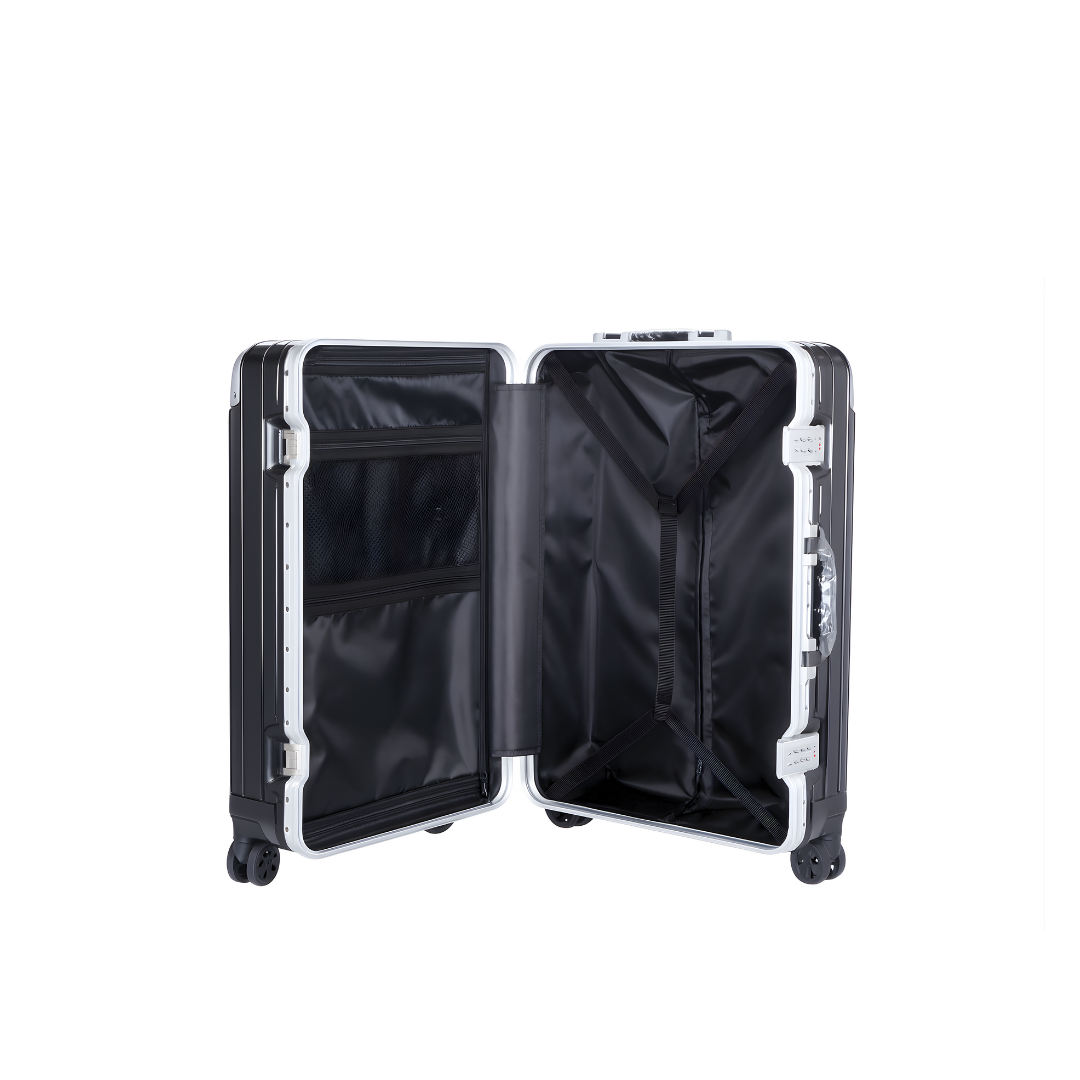 VALIJA MAGNA BLACK CARRY ON 20" ABS+PC-4009G TSA AU-MAX