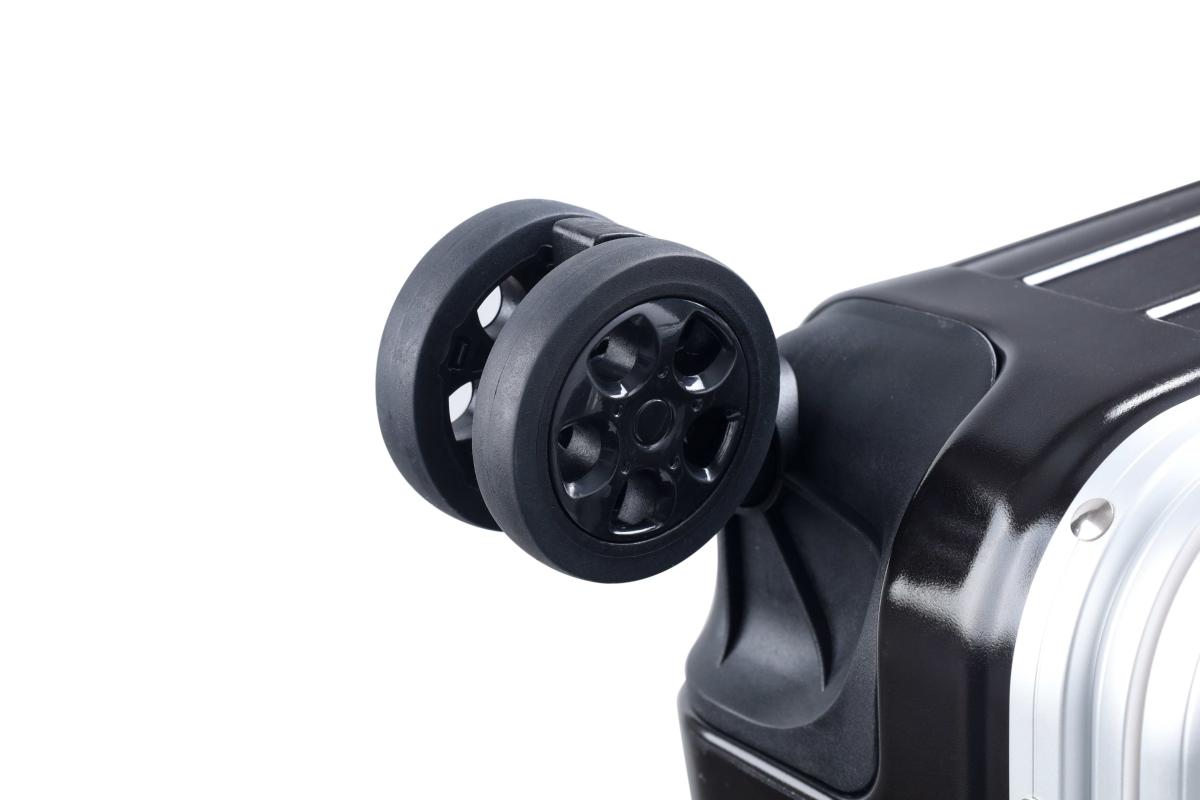 VALIJA MAGNA BLACK MEDIANA 24" ABS+PC-4009G TSA AU-MAX