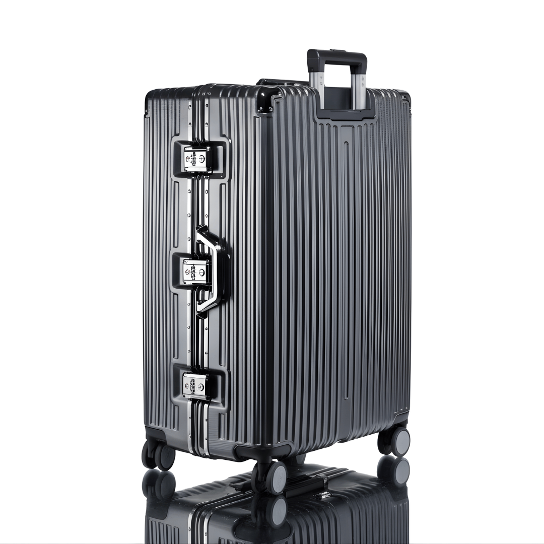 VALIJA ALLUMIA GREY / GUNMETAL GRANDE 28" ABS+PC-4024G TSA AU-MAX