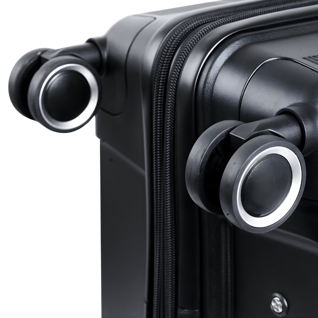 VALIJA ELEGANCE BLACK MEDIANA 24" PP-3031G TSA AU-MAX