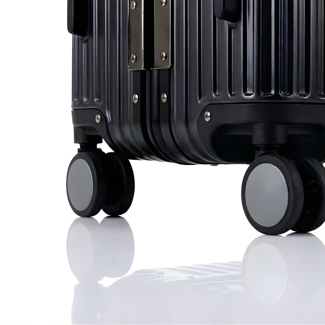 VALIJA ALLUMIA GREY / GUNMETAL MEDIANA 24" ABS+PC-4024G TSA AU-MAX