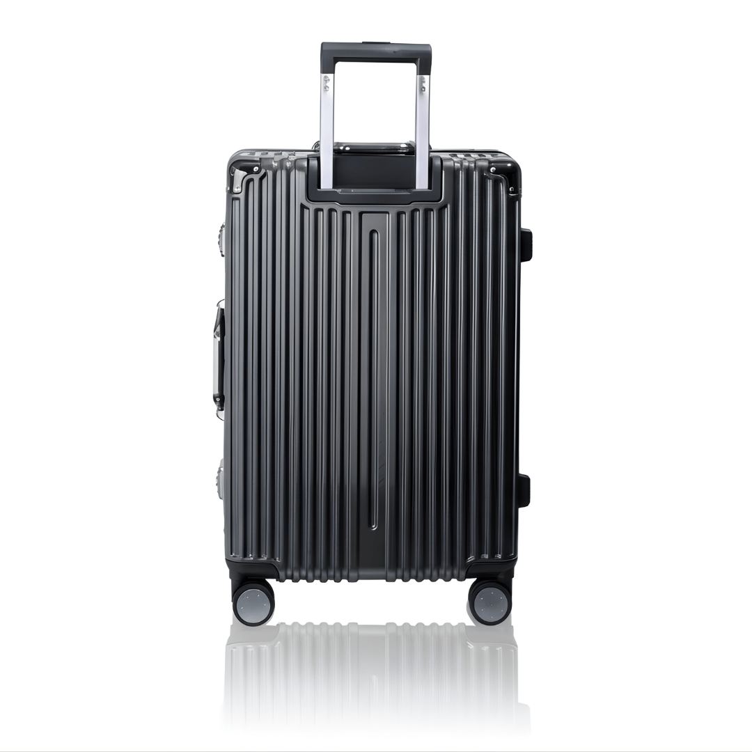 VALIJA ALLUMIA GREY / GUNMETAL MEDIANA 24" ABS+PC-4024G TSA AU-MAX