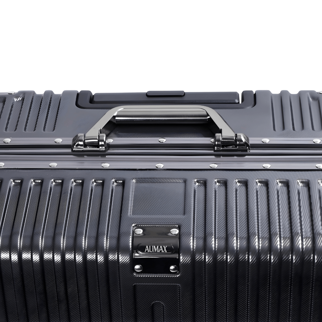 VALIJA ALLUMIA GREY / GUNMETAL MEDIANA 24" ABS+PC-4024G TSA AU-MAX