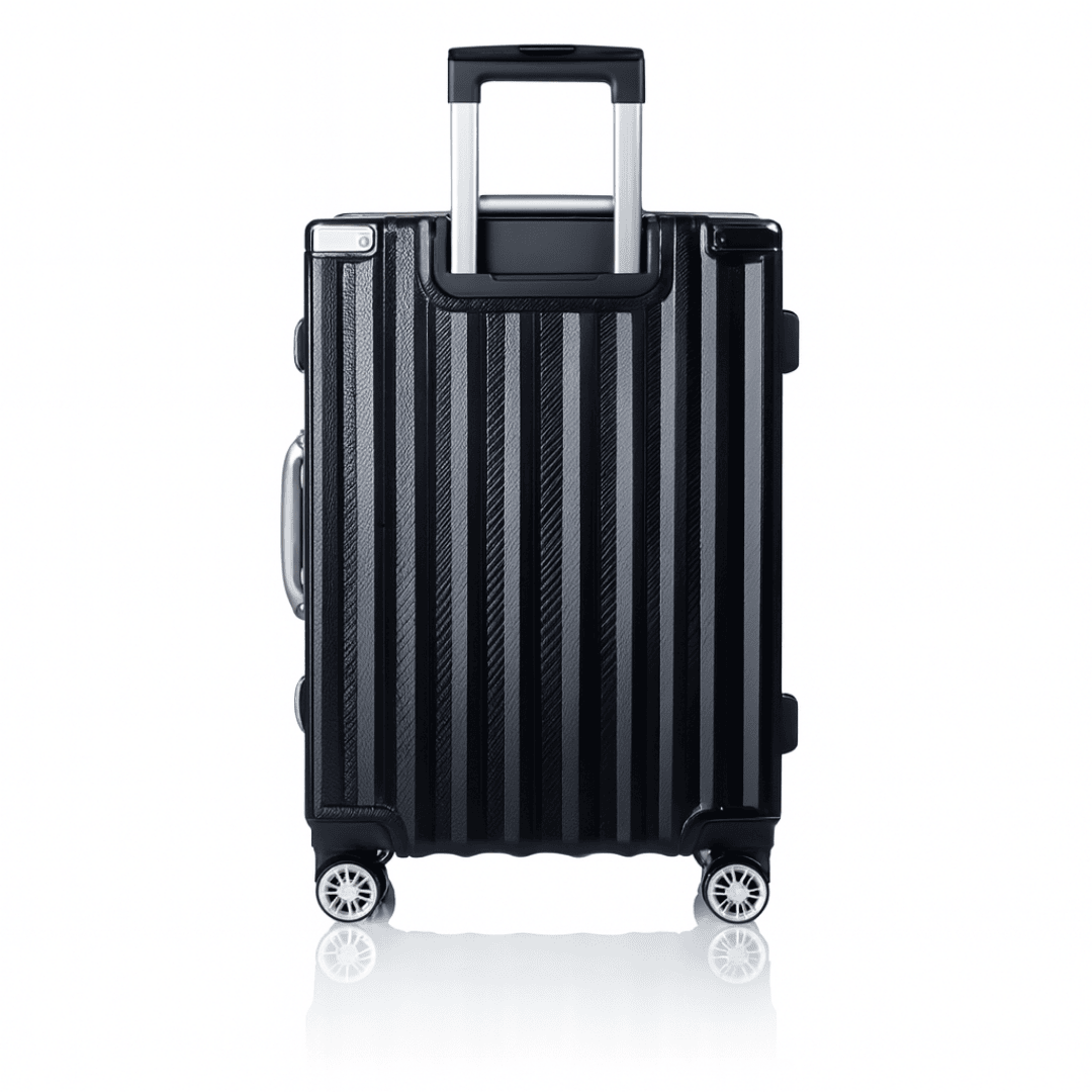 VALIJA LUXOR BLACK / SILVER CARRY ON 20" ABS+PC-4013G TSA AU-MAX